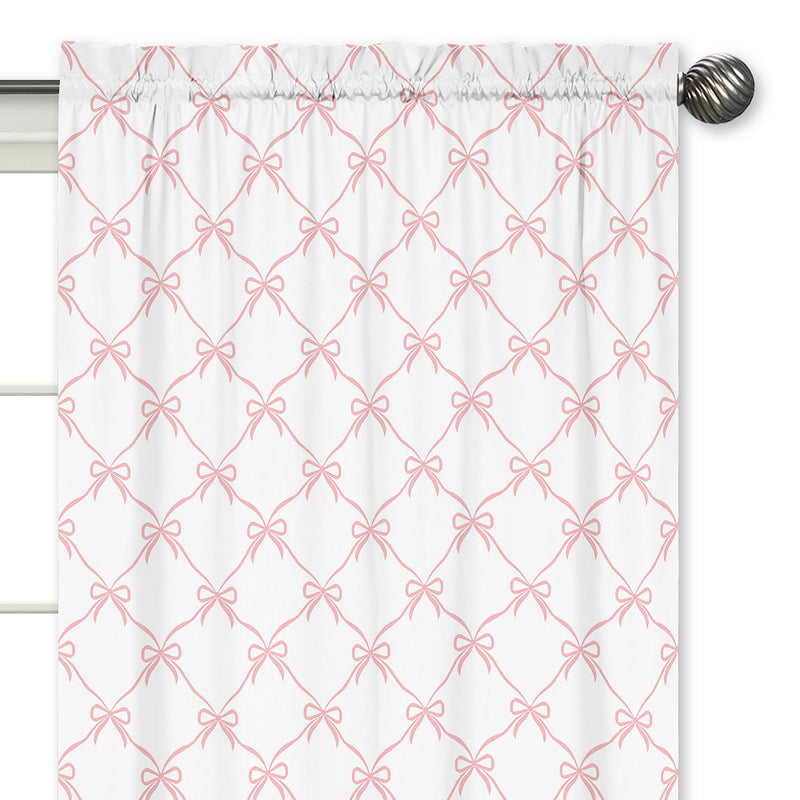 Ballerina and Ballet Bows Collection Window Panels - Set of 2