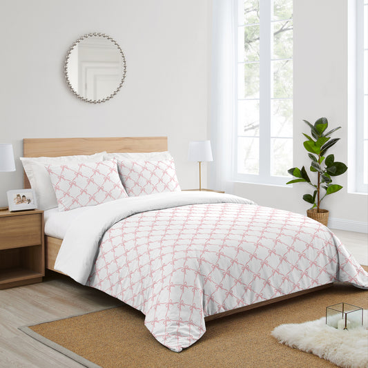 Ballerina and Ballet Bows Collection Full/Queen Bedding
