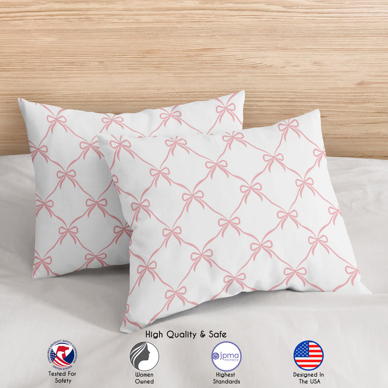 Ballerina and Ballet Bows Collection Full/Queen Bedding