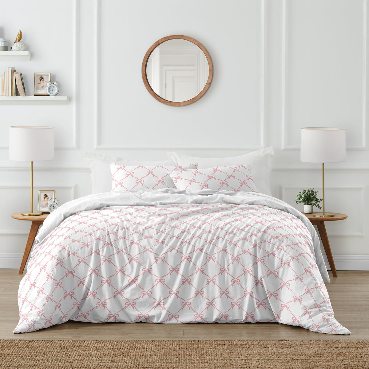 Ballerina and Ballet Bows Collection Full/Queen Bedding