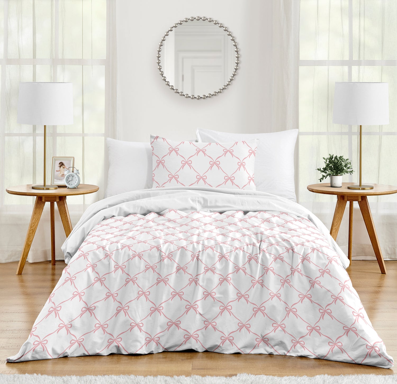 Ballerina and Ballet Bows Collection Twin Bedding