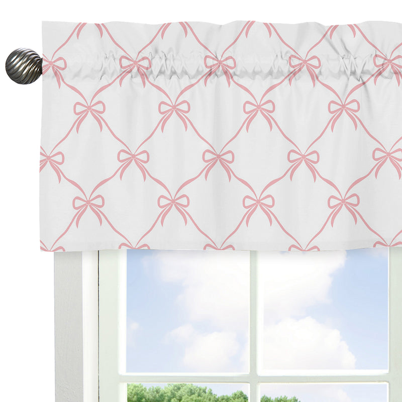 Ballerina and Ballet Bows Collection Window Valance