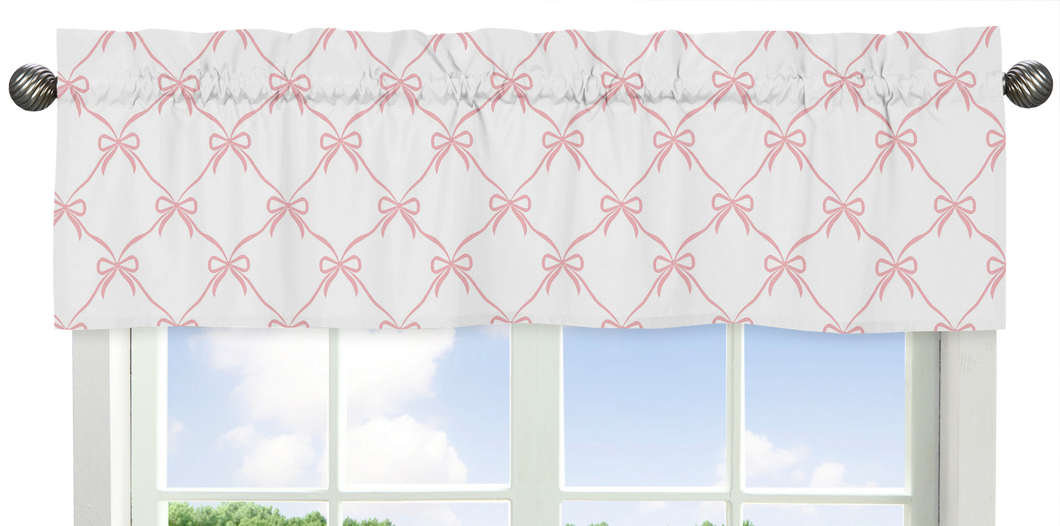 Ballerina and Ballet Bows Collection Window Valance