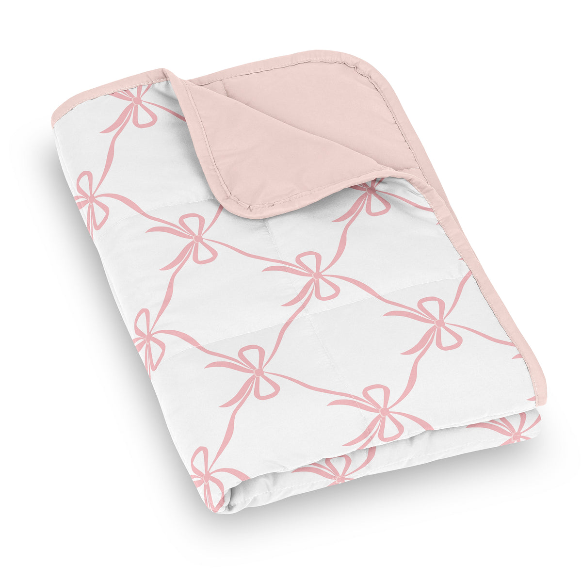 Ballerina and Ballet Bows Collection Toddler 5lbs Weighted Blanket for Kids