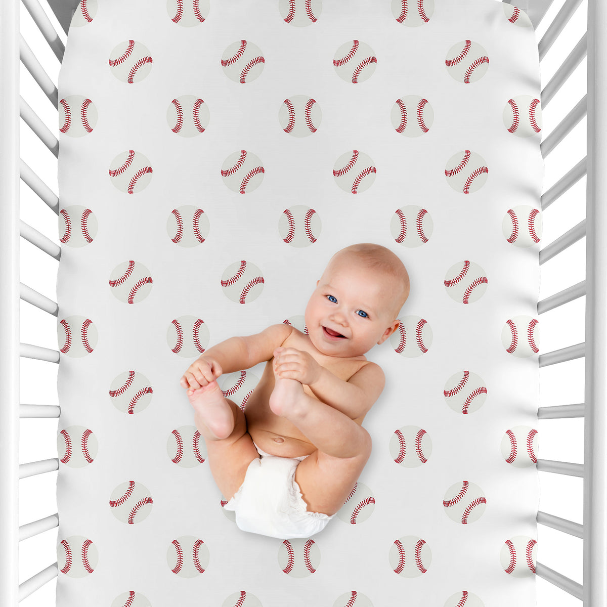 Baseball Patch Collection 2 Pack Crib Sheets