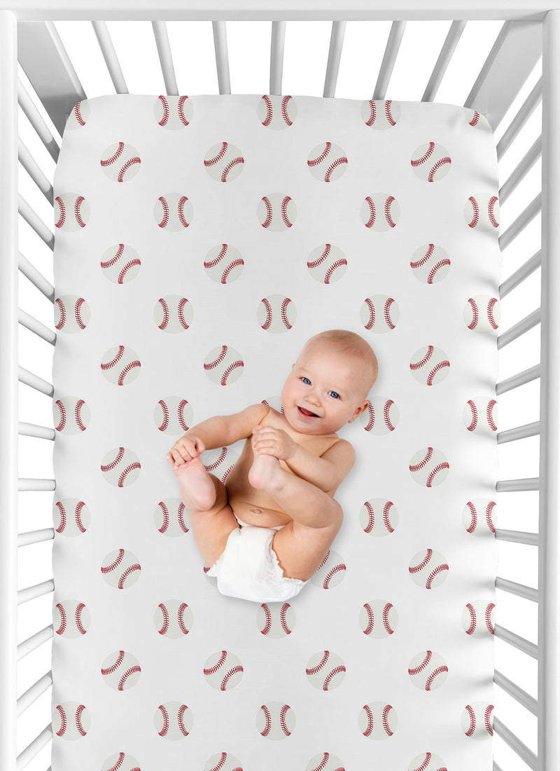 Baseball Patch Collection 2 Pack Crib Sheets