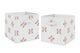 Baseball Patch Collection Foldable Fabric Storage Bins - Set of 2