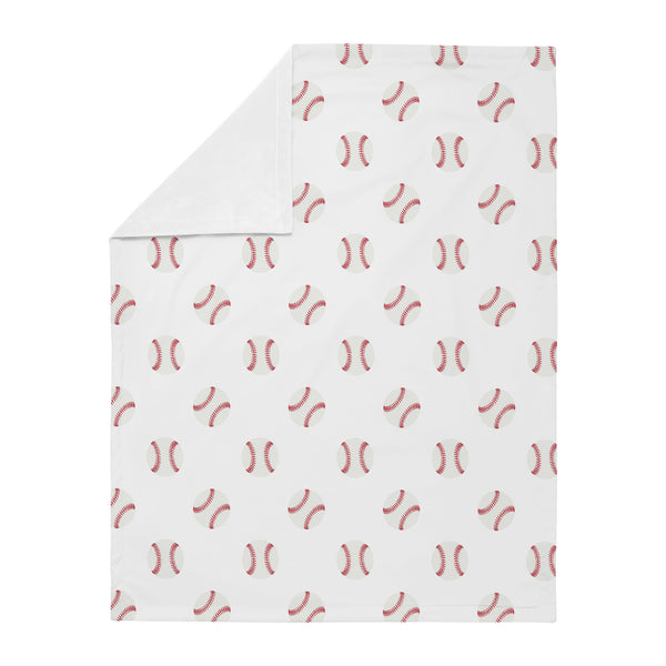 Baseball Patch Collection Baby Blanket alternate view