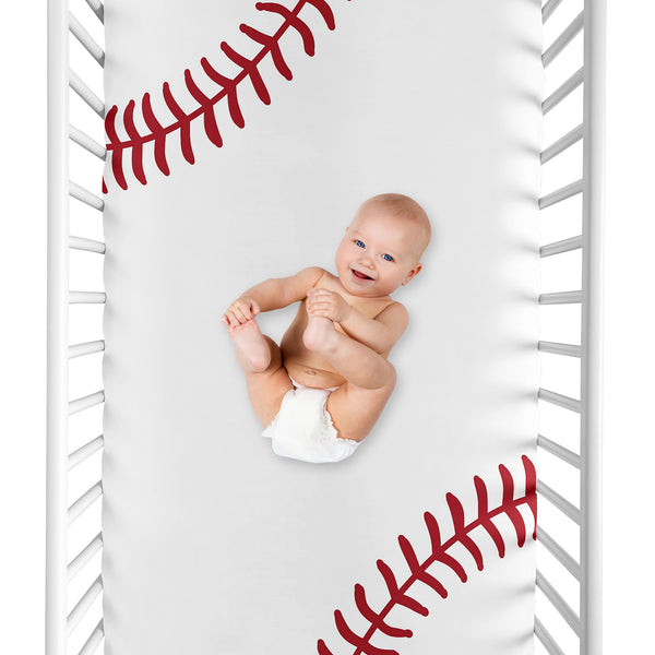 Baseball Patch Collection Photo Op Crib Sheet