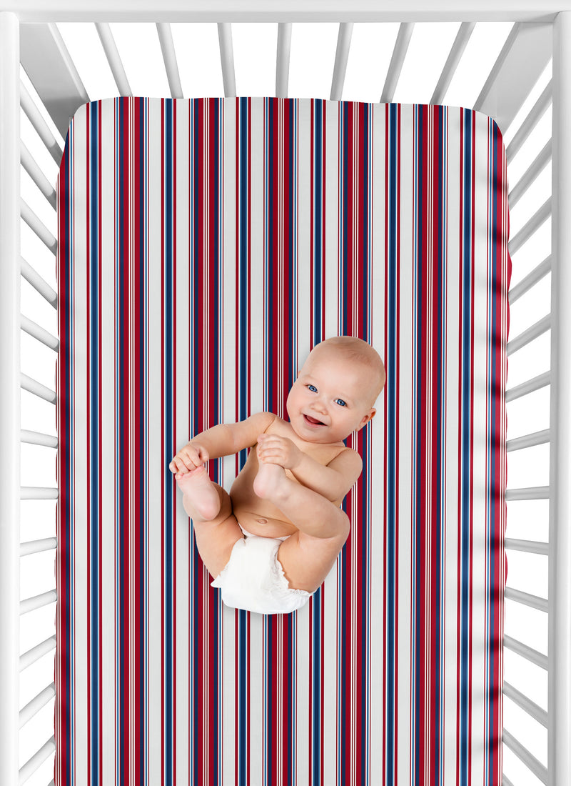 Baseball Patch Collection 3 Pack Crib Sheets