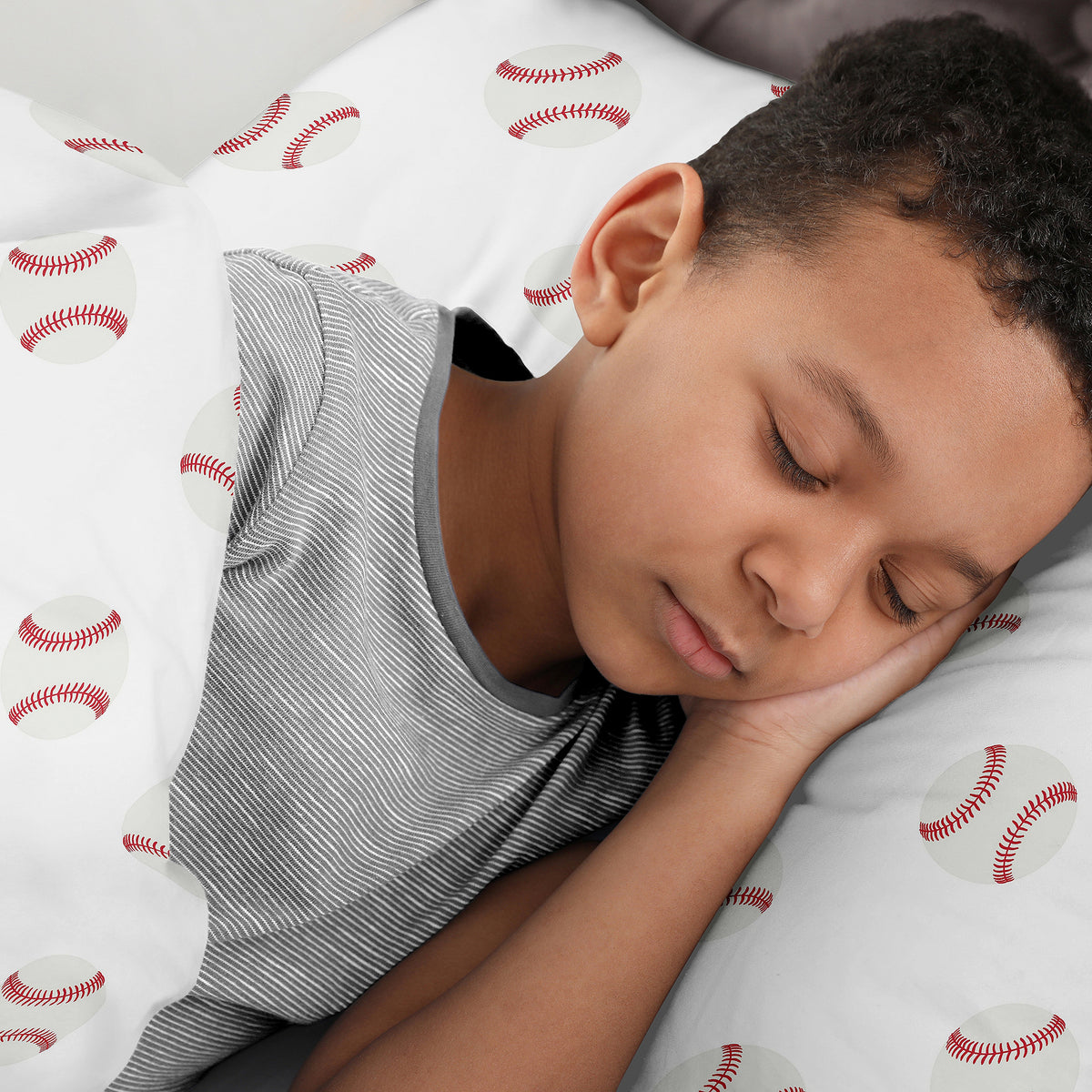 Baseball Patch Collection Full/Queen Bedding