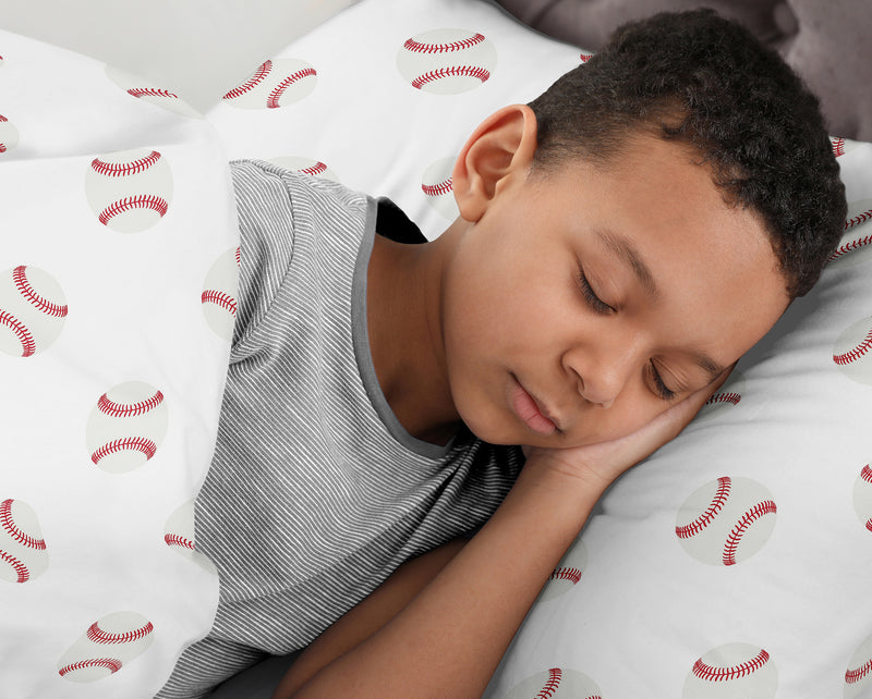 Baseball Patch Collection Full/Queen Bedding