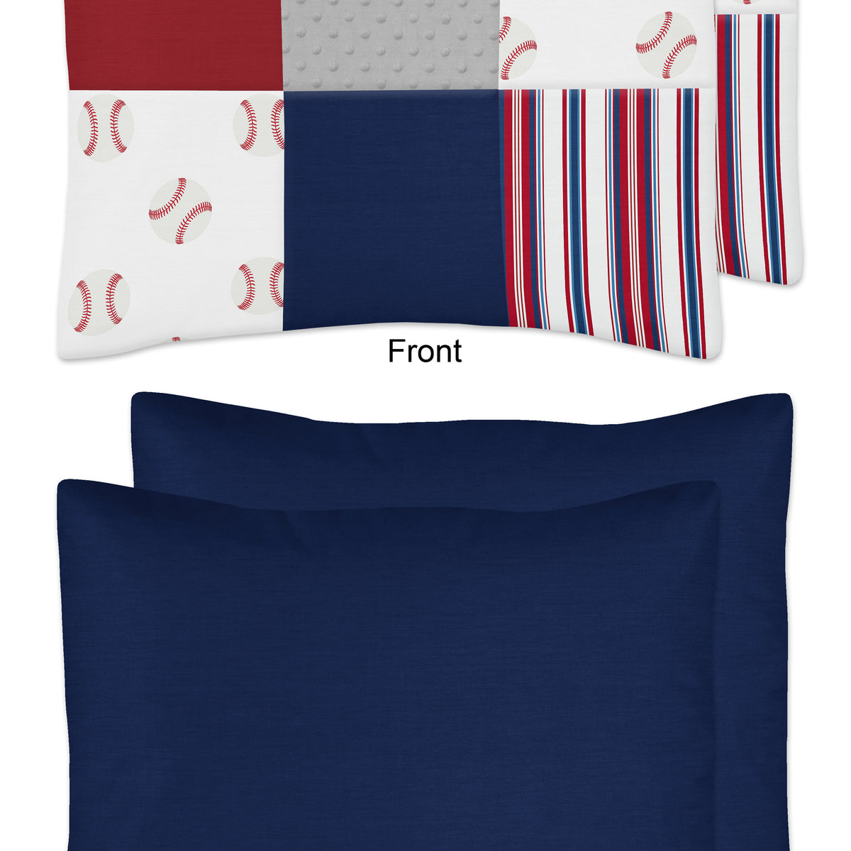Baseball Patch Collection Full/Queen Bedding