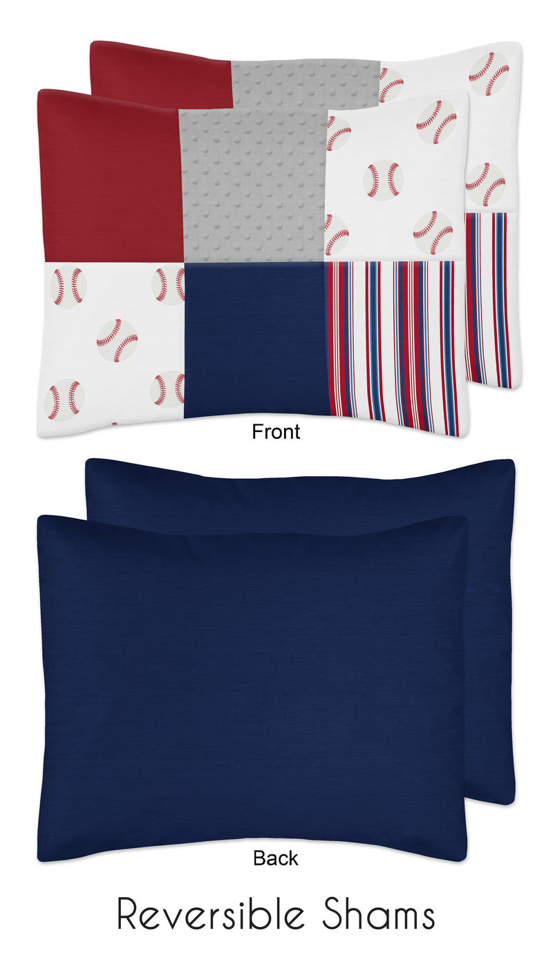 Baseball Patch Collection Full/Queen Bedding