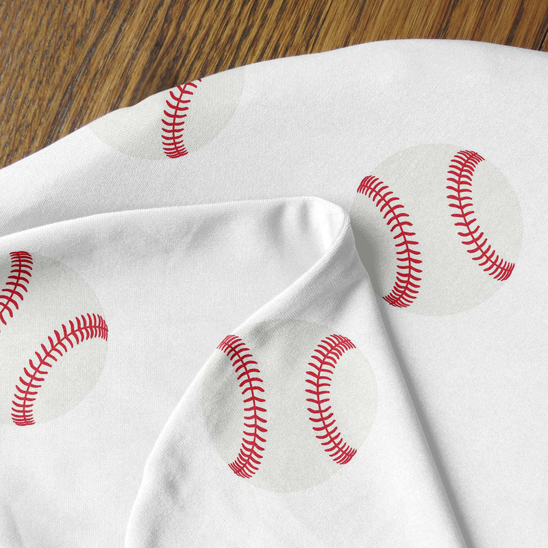 Baseball Patch Collection Nursing Breastfeeding Pillow Cover