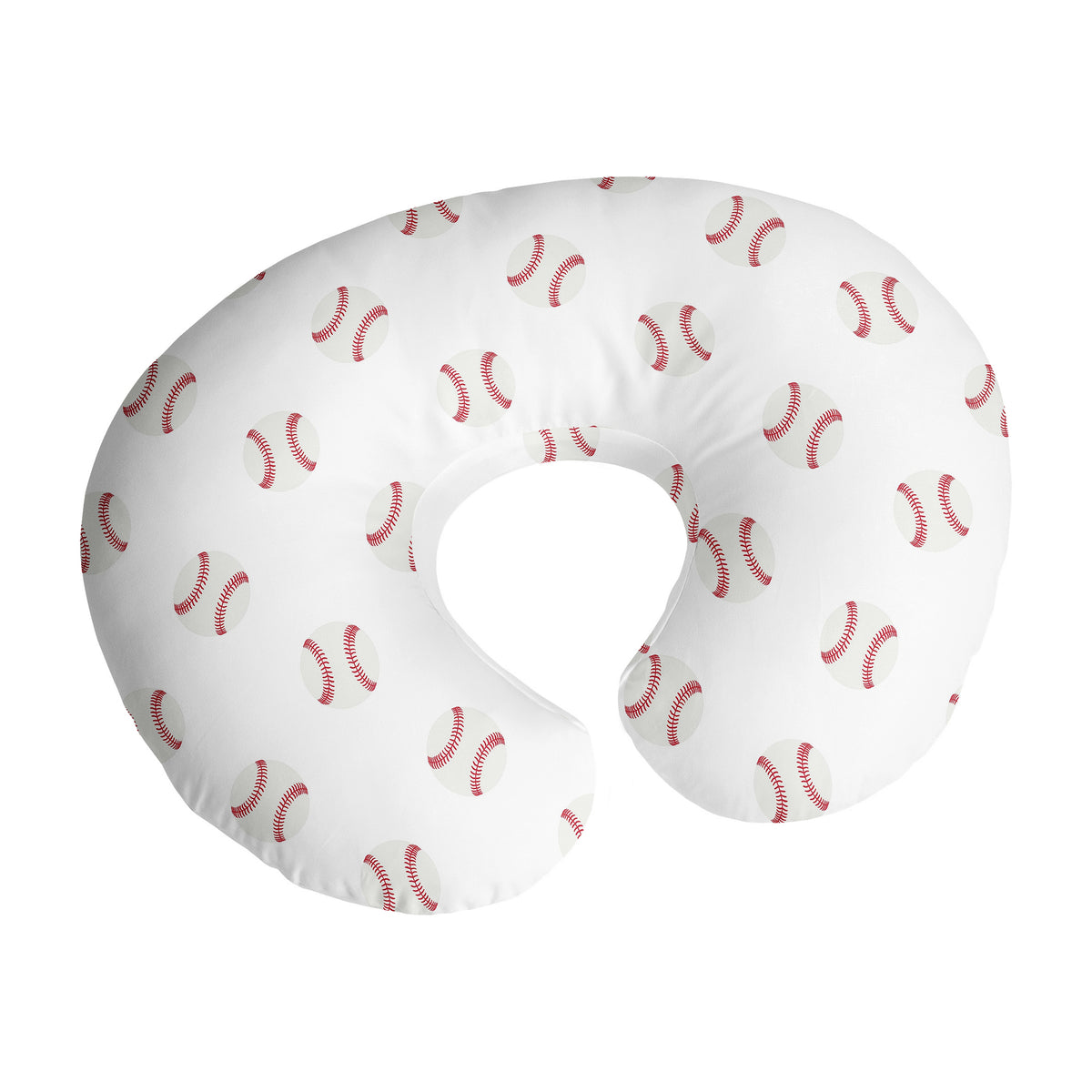 Baseball Patch Collection Nursing Breastfeeding Pillow Cover