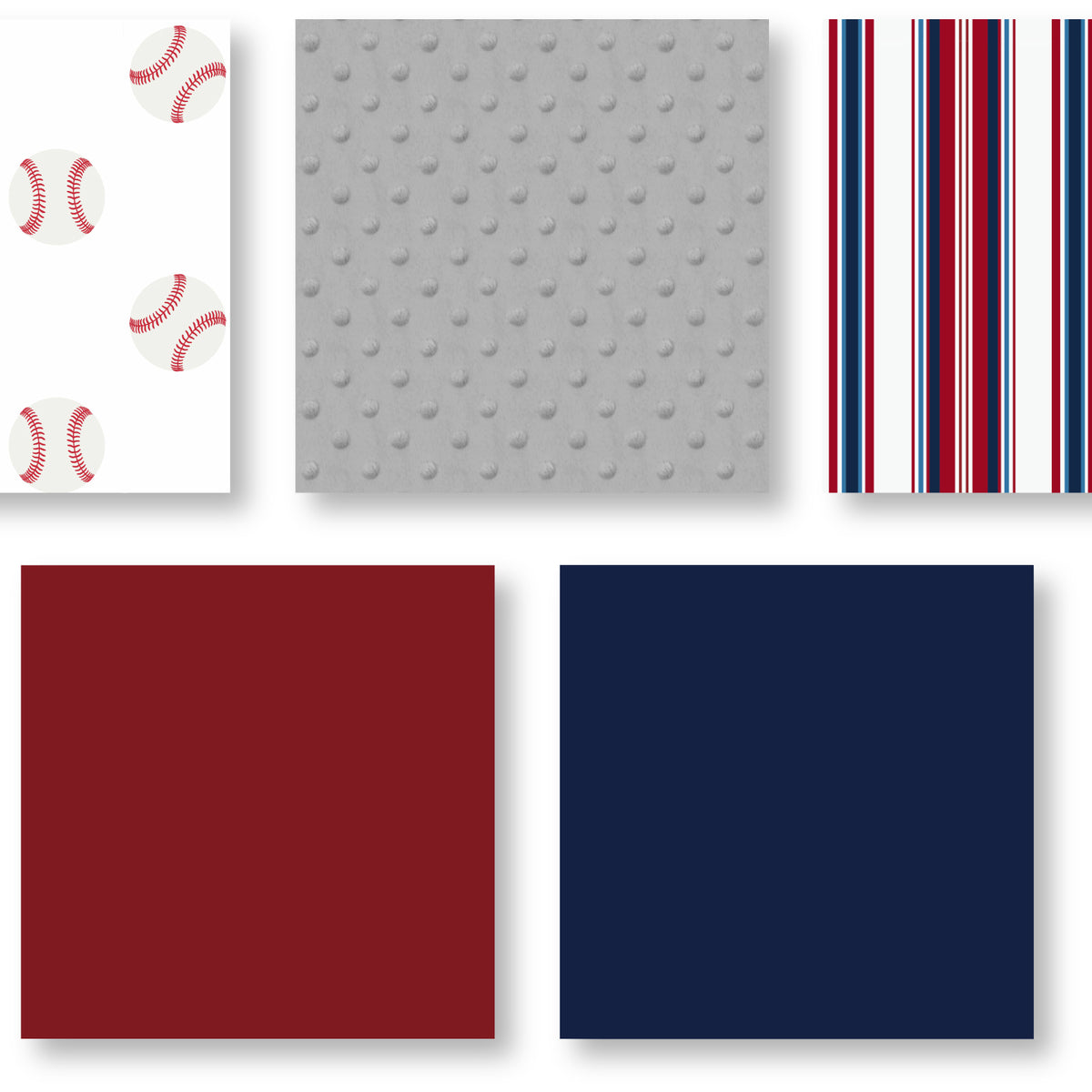 Baseball Patch Collection Full/Queen Bedding