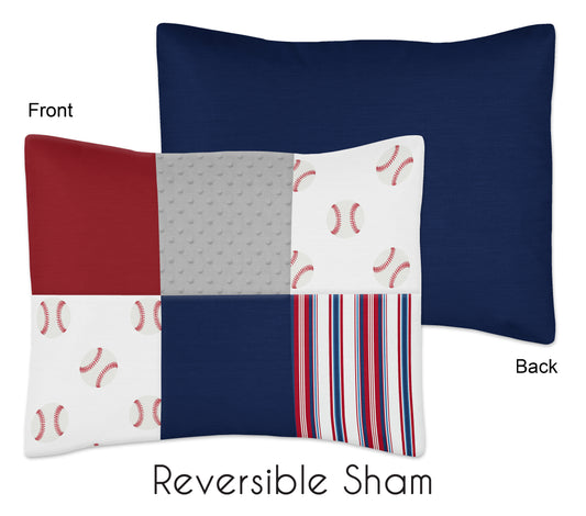 Baseball Patch Collection Toddler Bedding