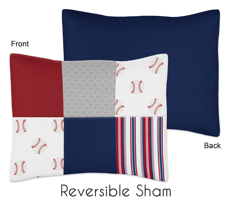 Baseball Patch Collection Toddler Bedding