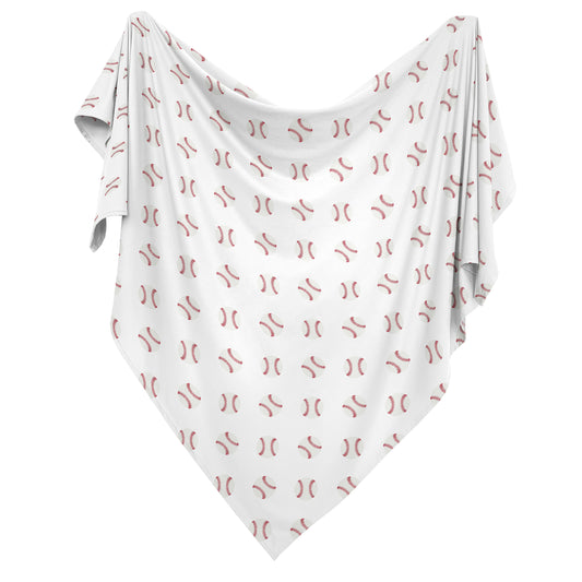 Baseball Patch Collection Baby Swaddle Blanket