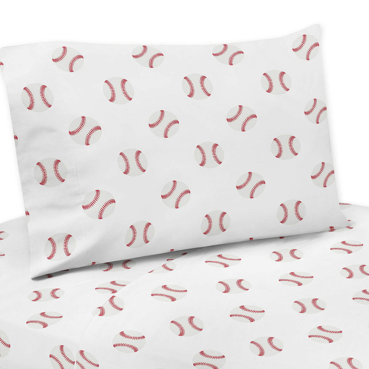 Baseball Patch Collection Toddler Bedding