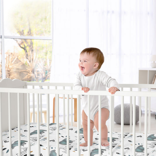Bear Mountain Collection Crib Sheet