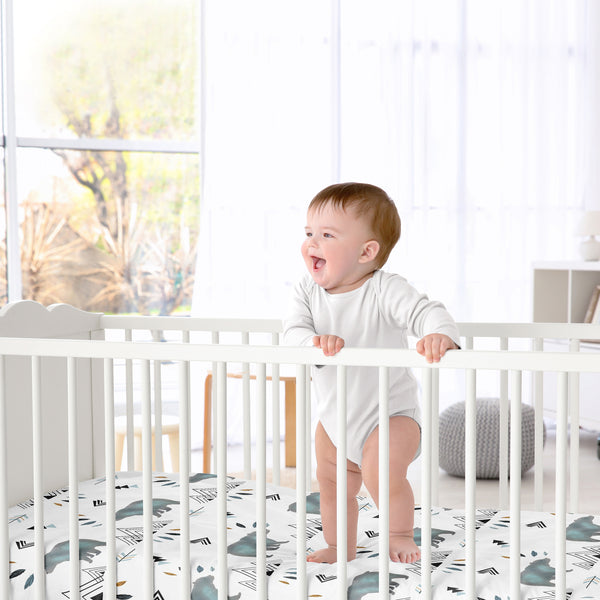 Bear Mountain Collection Crib Sheet alternate view