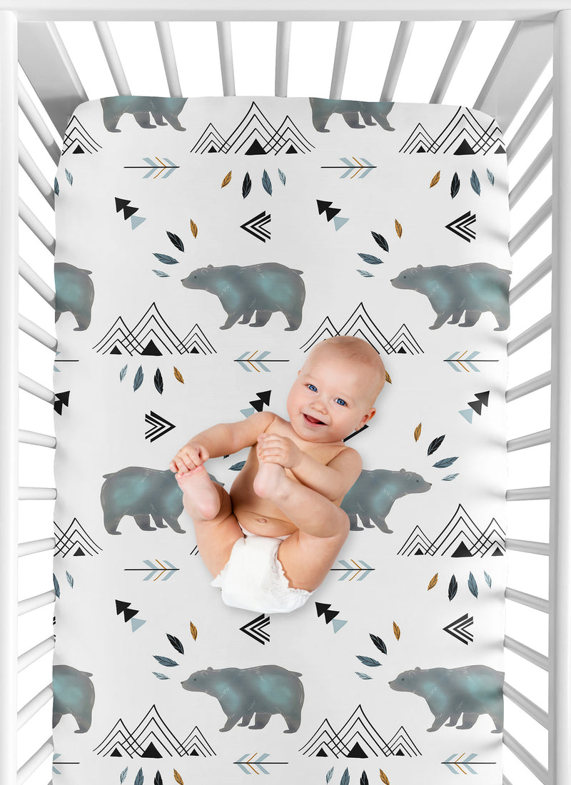 Bear Mountain Collection Crib Sheet