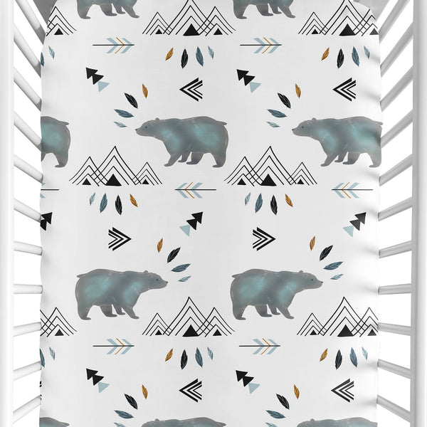 Bear Mountain Collection Crib Sheet