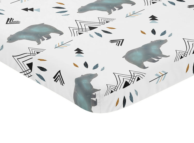 Bear Mountain Collection Mini Crib Sheet