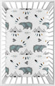 Bear Mountain Collection Mini Crib Sheet