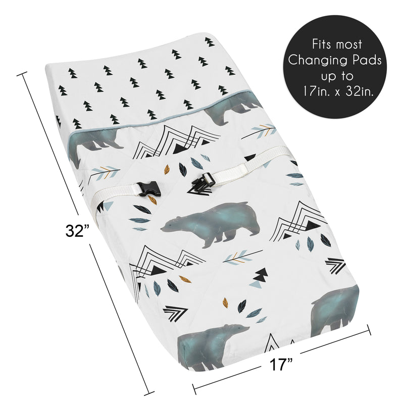 Bear Mountain Collection Changing Pad Cover