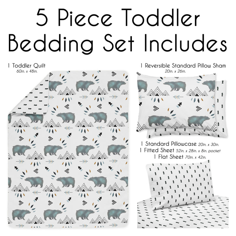 Bear Mountain Toddler Bedding Collection