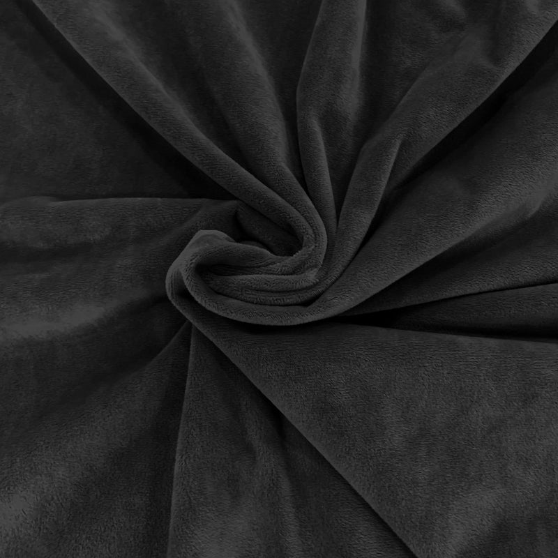 Boho Floral Wildflower Black and Orange Collection Baby Blanket