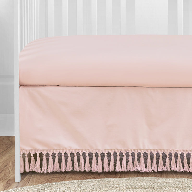 Bohemian Pink Collection 4 Piece Crib Bedding