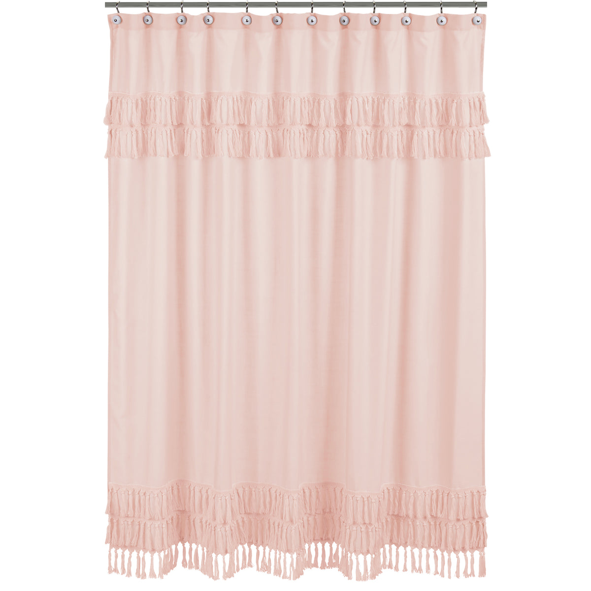 Bohemian Pink Collection Shower Curtain