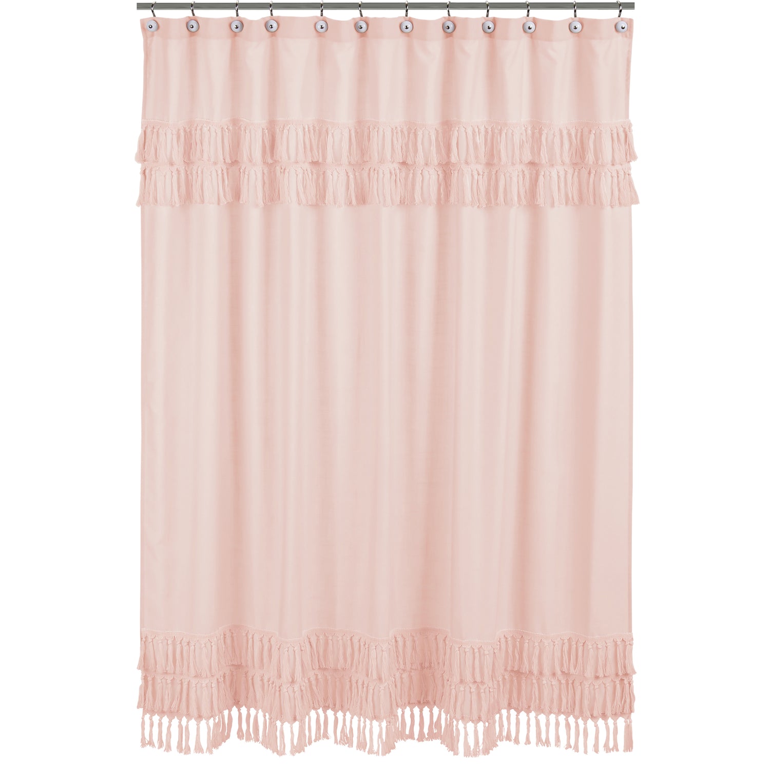 Bohemian Pink Collection Shower Curtain