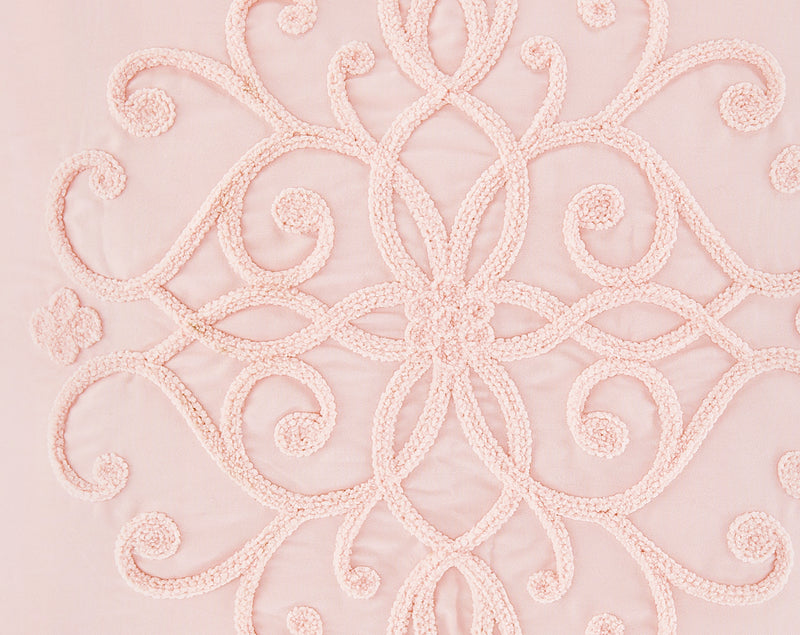 Bohemian Pink Collection 4 Piece Crib Bedding