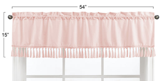 Bohemian Pink Collection Window Valance
