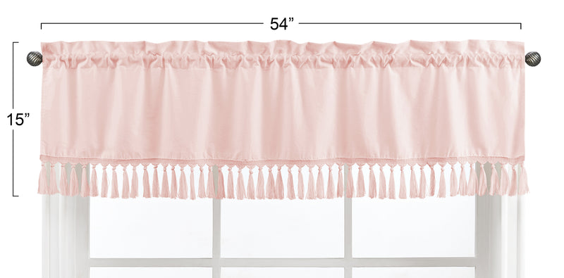 Bohemian Pink Collection Window Valance