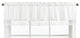 Bohemian White Collection Window Valance