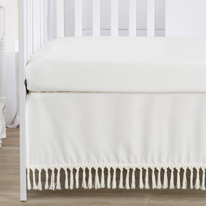 Boho Dot Ivory Collection 4 Piece Crib Bedding