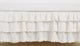 Boho Fringe Collection 3 Tiered Crib Bed Skirt