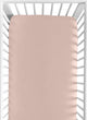 Boho Rainbow Collection Crib Sheet - Solid Dusty Rose