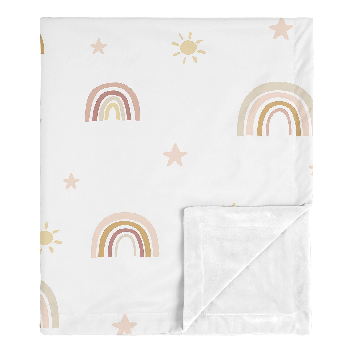 Boho Rainbow Collection Baby Blanket
