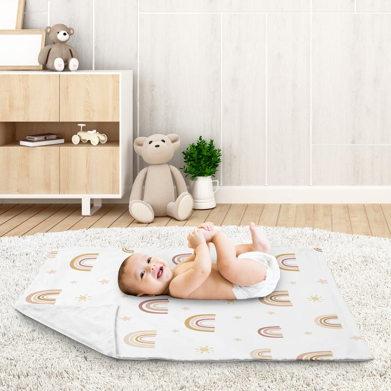 Boho Rainbow Collection Baby Blanket