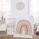 Boho Rainbow Collection 4 Piece Crib Bedding
