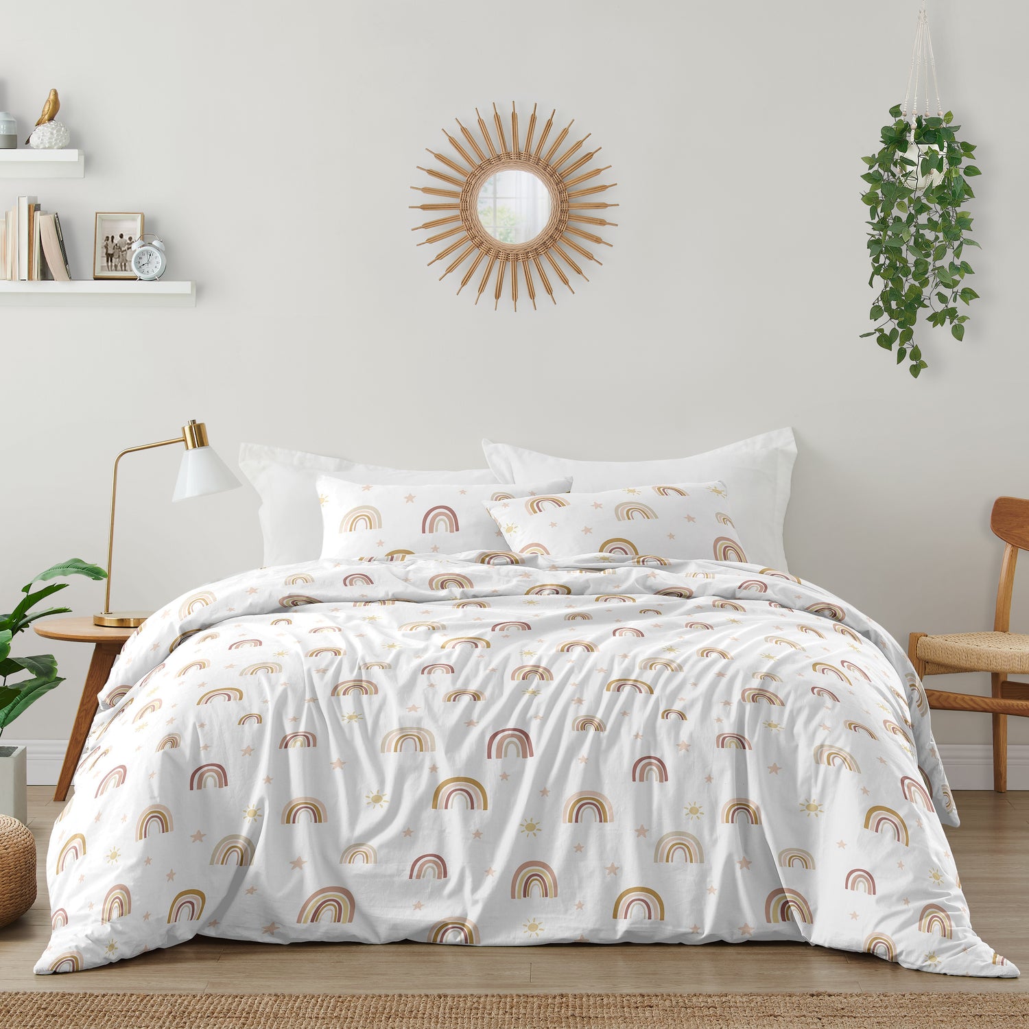 Boho Rainbow Collection Full/Queen Bedding
