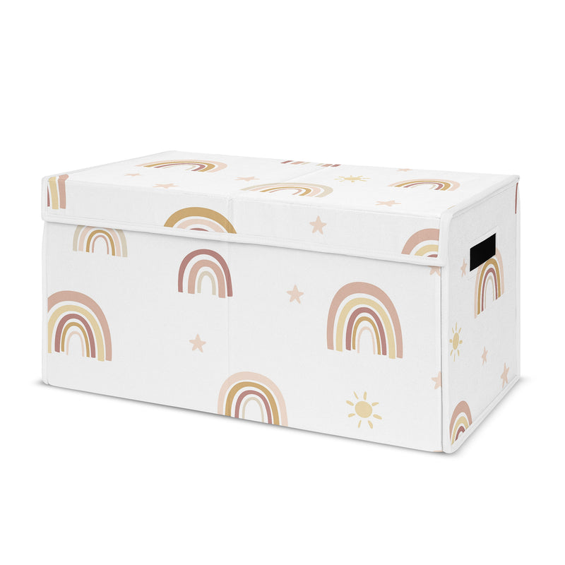 Boho Rainbow Collection Fabric Toy Bin Storage