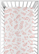 Botanical Blush Pink Collection Crib Sheet